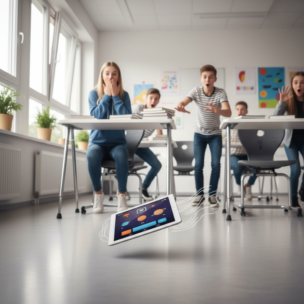 Haftungsfrage bei Leihgeräten_Tablet fällt runter